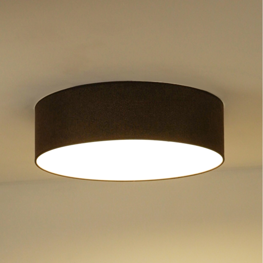 Duolla - LED Plafondlamp CORTINA LED/26W/230V diameter 45 cm 4000K bruin