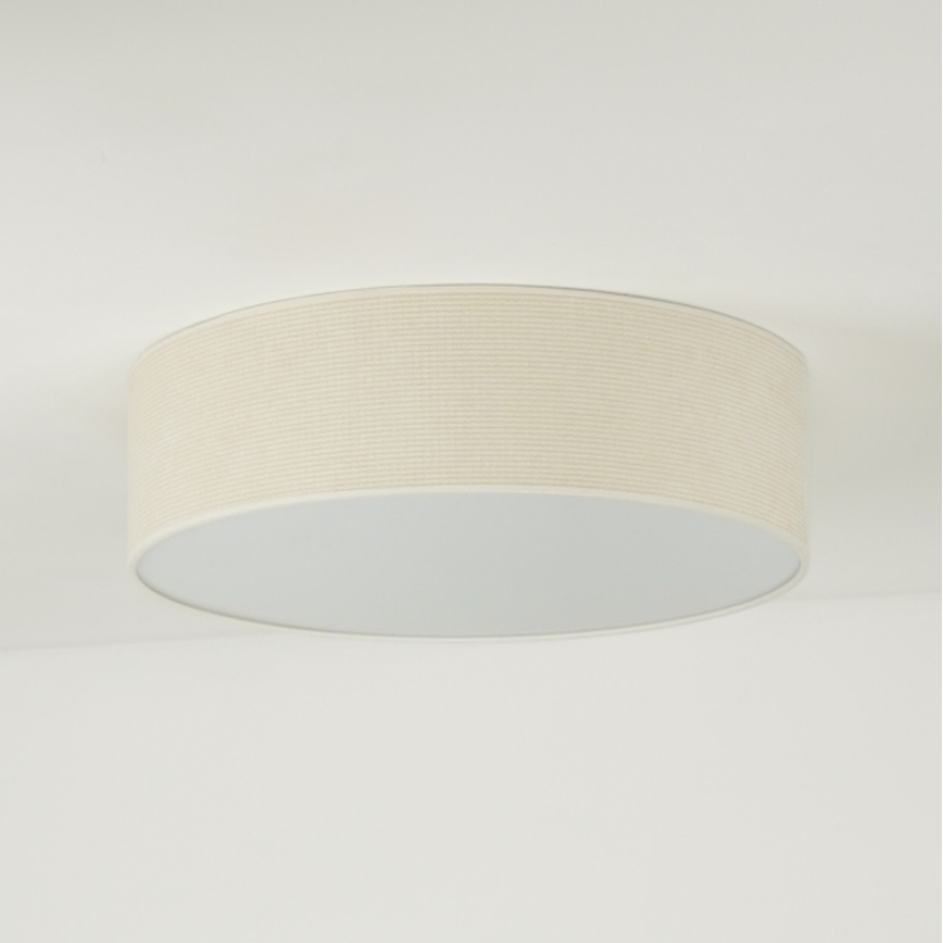 Duolla - LED Plafondlamp CORTINA LED/26W/230V diameter 45 cm 4000K crème