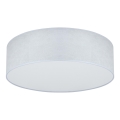 Duolla - LED Plafondlamp CORTINA LED/26W/230V diameter 45 cm 4000K grijs