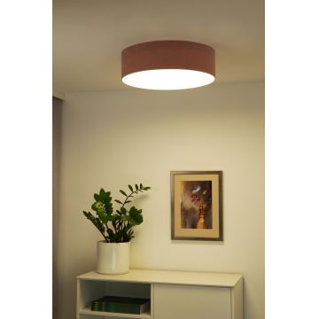 Duolla - LED Plafondlamp CORTINA LED/26W/230V diameter 45 cm 4000K roze