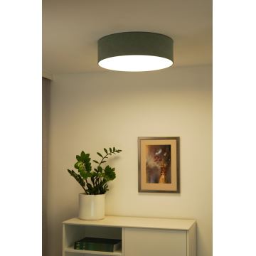 Duolla - LED Plafondlamp CORTINA LED/26W/230V diameter 45 cm 4000K turquoise