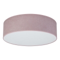 Duolla - LED Plafondlamp CORTINA LED/26W/230V diameter 45 cm roze