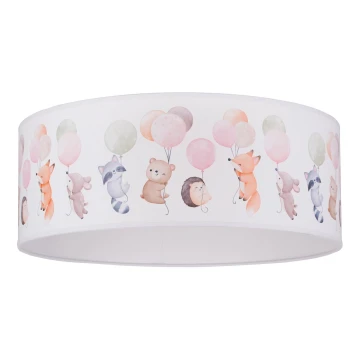 Duolla - LED Plafondlamp kinderkamer CORTINA LED/26W/230V diameter 40 cm 4000K