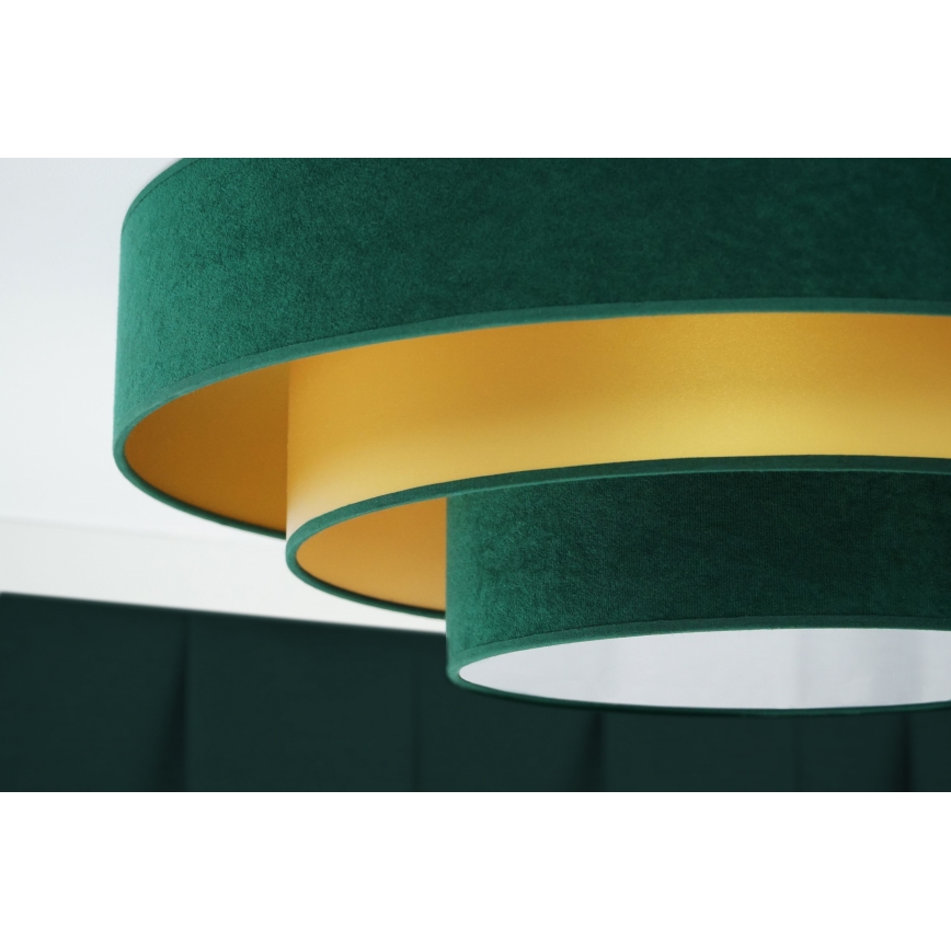 Duolla - LED Plafondlamp LUNETA LED/26W/230V diameter 60 cm 4000K groen/goud