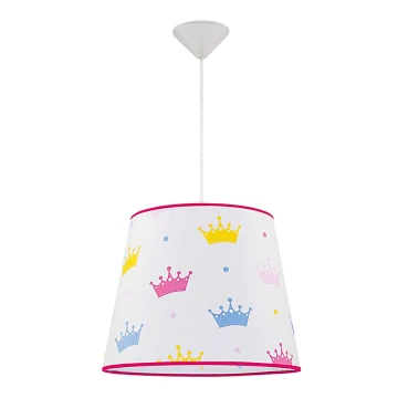 Duolla - Lustre enfant sur fil PRINCESS 1xE27/40W/230V