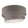 Duolla - Plafond Lamp DEVON 1xE27/40W/230V grijs