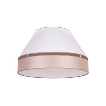 Duolla - Plafondlamp AVIGNON 3xE27/15W/230V diameter 60 cm wit/beige