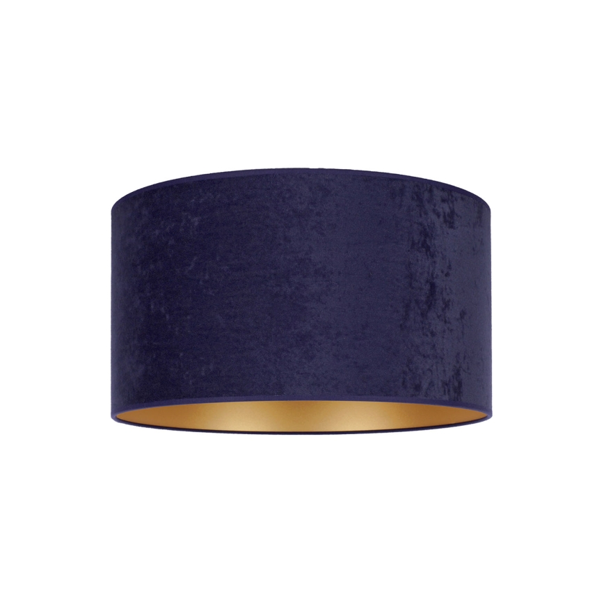 Duolla - Plafondlamp ROLLER 1xE27/15W/230V diameter 40 cm blauw/gouden