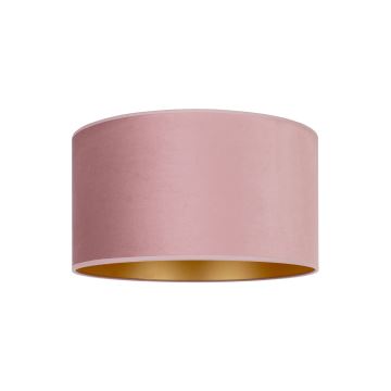 Duolla - Plafondlamp ROLLER 1xE27/15W/230V diameter 40 cm roze/gouden