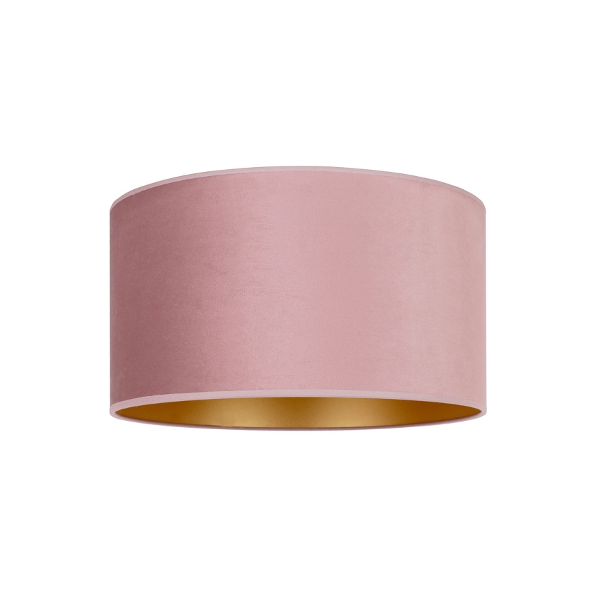 Duolla - Plafondlamp ROLLER 1xE27/15W/230V diameter 40 cm roze/gouden