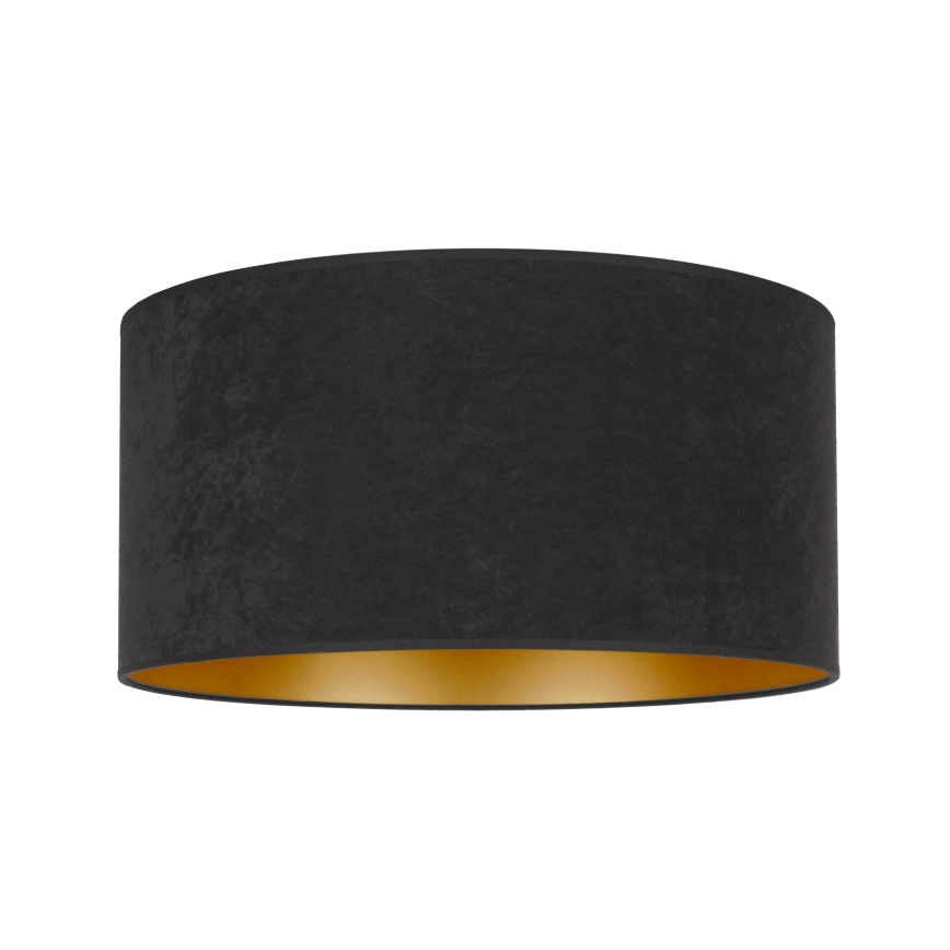 Duolla - Plafondlamp ROLLER 3xE27/15W/230V diameter 60 cm zwart/gouden