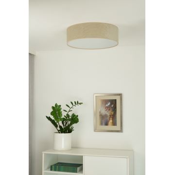 Duolla - Plafonnier CORTINA LED/26W/230V d. 30 cm 4000K beige