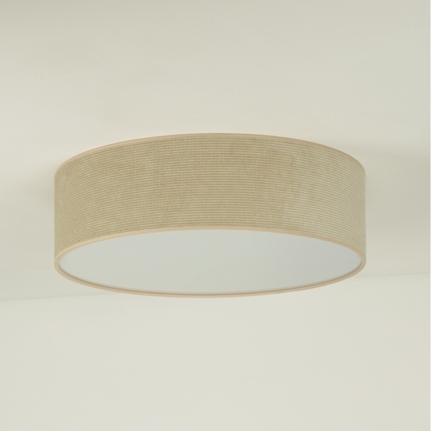 Duolla - Plafonnier CORTINA LED/26W/230V d. 30 cm 4000K beige