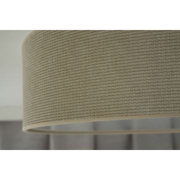 Duolla - Plafonnier CORTINA LED/26W/230V d. 30 cm 4000K beige