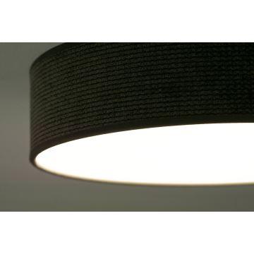 Duolla - Plafonnier CORTINA LED/26W/230V d. 30 cm 4000K marron