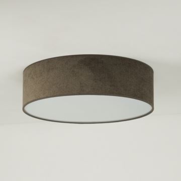 Duolla - Plafonnier CORTINA LED/26W/230V d. 30 cm 4000K marron