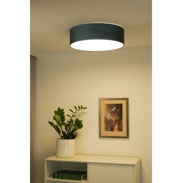 Duolla - Plafonnier CORTINA LED/26W/230V d. 30 cm 4000K turquoise