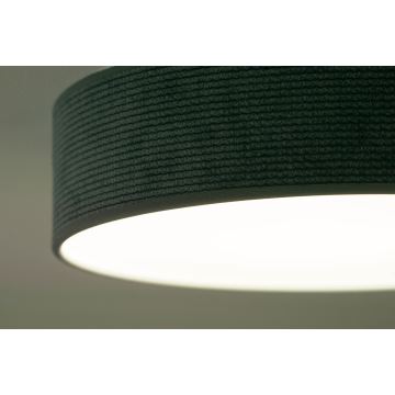 Duolla - Plafonnier CORTINA LED/26W/230V d. 30 cm 4000K turquoise