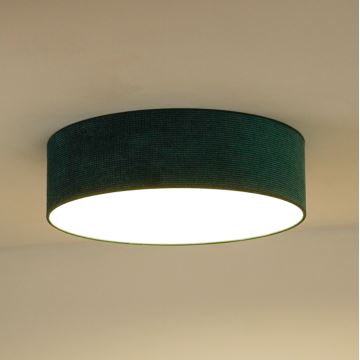 Duolla - Plafonnier CORTINA LED/26W/230V d. 30 cm 4000K vert