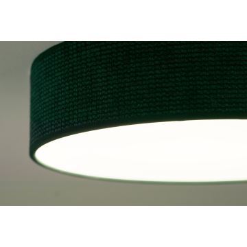 Duolla - Plafonnier CORTINA LED/26W/230V d. 30 cm 4000K vert