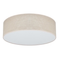 Duolla - Plafonnier CORTINA LED/26W/230V d. 45 cm 4000K beige