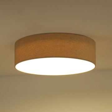 Duolla - Plafonnier CORTINA LED/26W/230V d. 45 cm 4000K beige