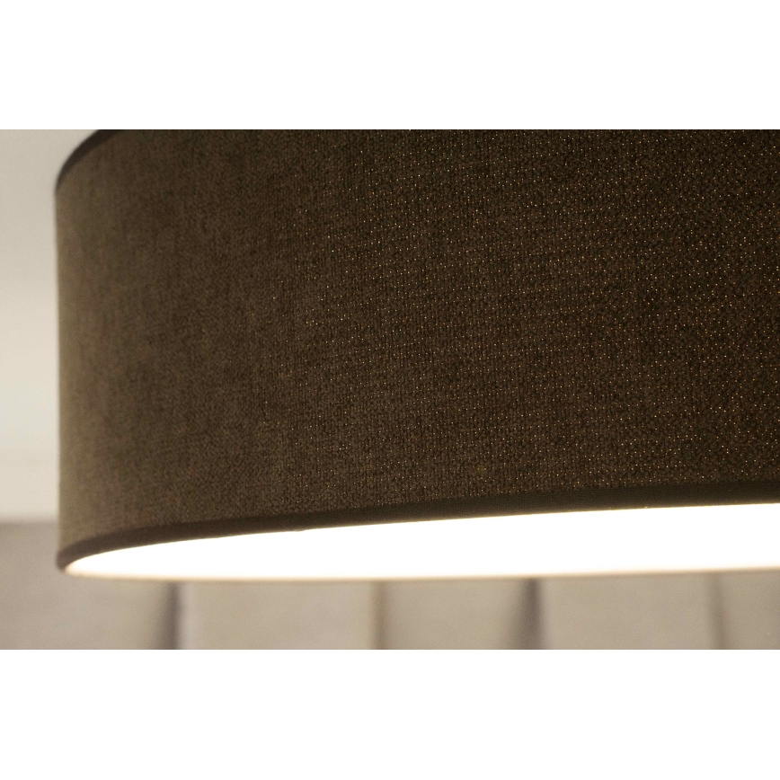 Duolla - Plafonnier CORTINA LED/26W/230V d. 45 cm 4000K marron