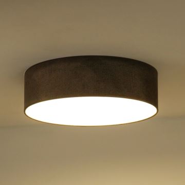 Duolla - Plafonnier CORTINA LED/26W/230V d. 45 cm 4000K marron