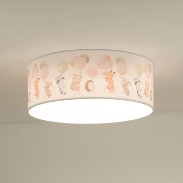 Duolla - Plafonnier enfant CORTINA LED/26W/230V d. 40 cm 4000K