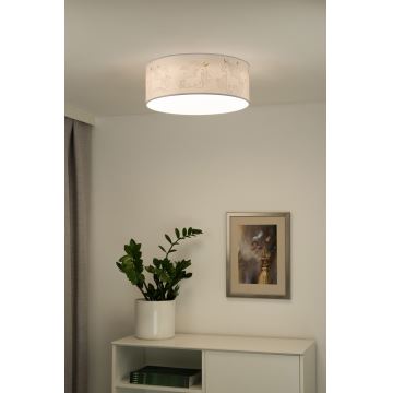 Duolla - Plafonnier enfant CORTINA LED/26W/230V d. 40 cm 4000K