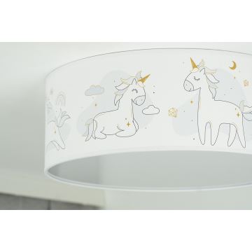 Duolla - Plafonnier enfant CORTINA LED/26W/230V d. 40 cm 4000K