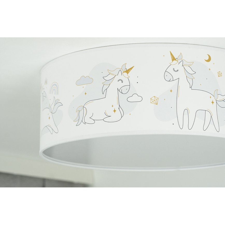 Duolla - Plafonnier enfant CORTINA LED/26W/230V d. 40 cm 4000K