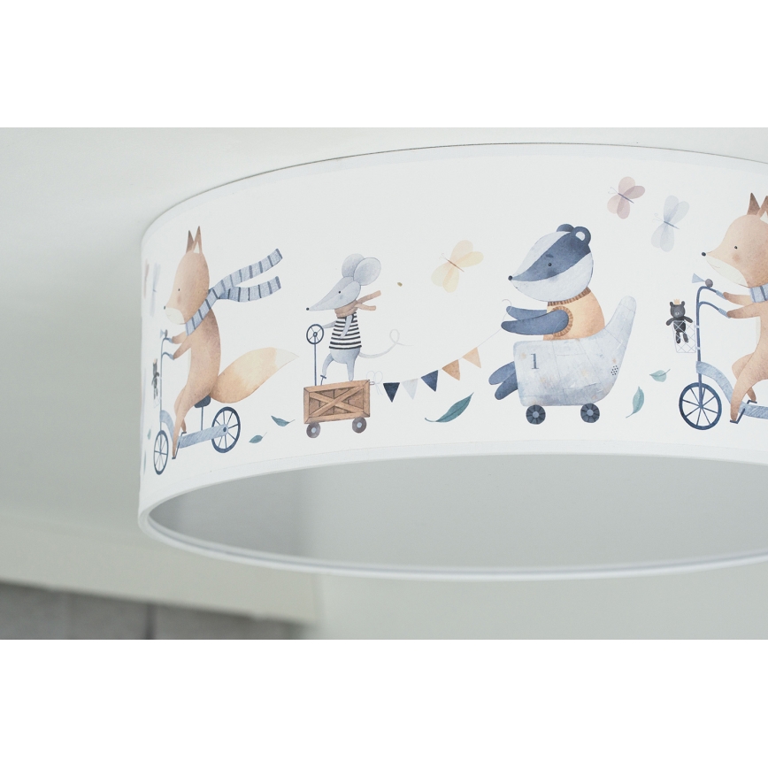 Duolla - Plafonnier enfant CORTINA LED/26W/230V d. 40 cm 4000K