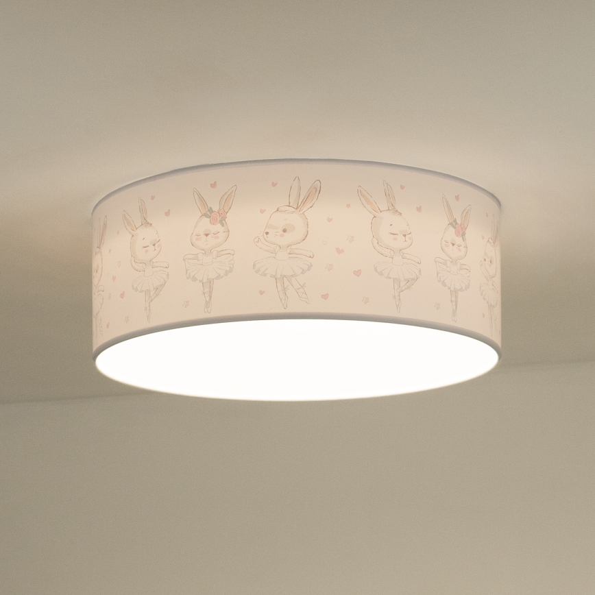 Duolla - Plafonnier enfant CORTINA LED/26W/230V d. 40 cm 4000K