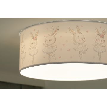 Duolla - Plafonnier enfant CORTINA LED/26W/230V d. 40 cm 4000K