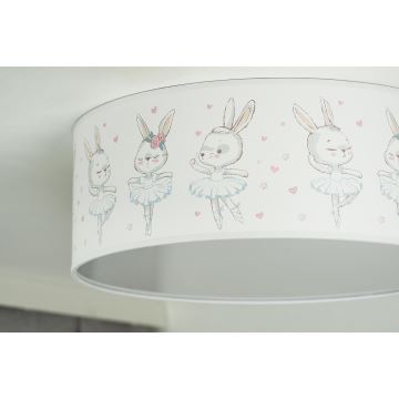 Duolla - Plafonnier enfant CORTINA LED/26W/230V d. 40 cm 4000K