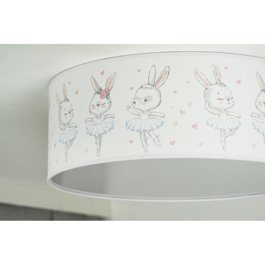 Duolla - Plafonnier enfant CORTINA LED/26W/230V d. 40 cm 4000K