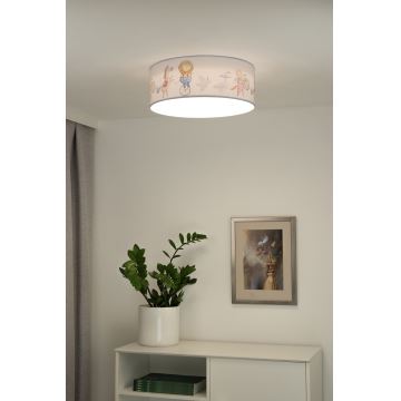 Duolla - Plafonnier enfant CORTINA LED/26W/230V d. 40 cm 4000K