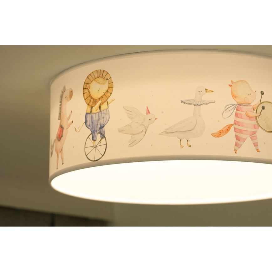 Duolla - Plafonnier enfant CORTINA LED/26W/230V d. 40 cm 4000K