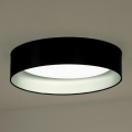 Duolla - Plafonnier ROLLER LED/24W/230V noir/argent