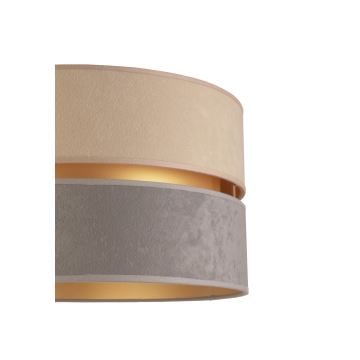 Duolla - Staande lamp DUO 1xE27/60W/230V beige/grijs/beige