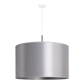 Duolla - Suspension filaire CANNES 1xE27/15W/230V diam. 50 cm argent