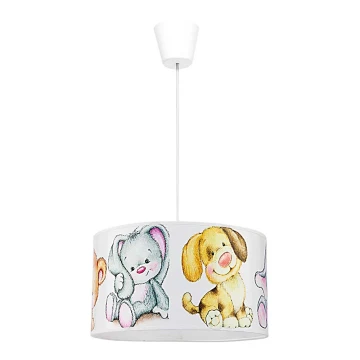 Duolla - Suspension filaire enfant SWEET BEARS 1xE27/40W/230V