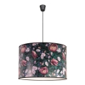 Duolla - Suspension filaire PRINT L 1xE27/40W/230V floral