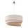 Duolla - Suspension filaire TRIO 1xE27/40W/230V beige/marron