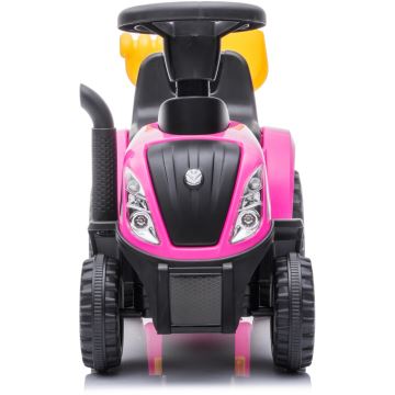 Duwfiets NEW HOLLAND roze/zwart