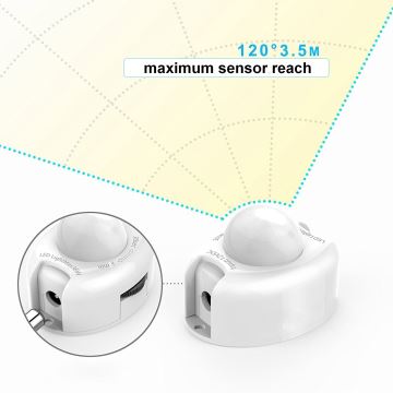 SET 2x LED Strip met Sensor 1,2 m LED/3,6W/230V