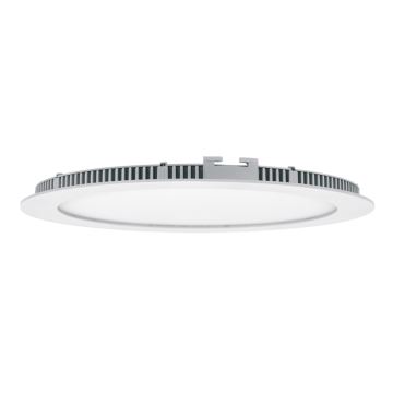 Hangende LED Badkamer plafond verlichting LADA LED/12W/230V 3000/4000/6000K diameter 17 cm IP44 wit