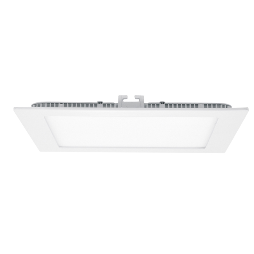 Hangende LED Badkamer plafond verlichting RAFA LED/12W/230V 3000/4000/6000K 17x17 cm IP44 wit