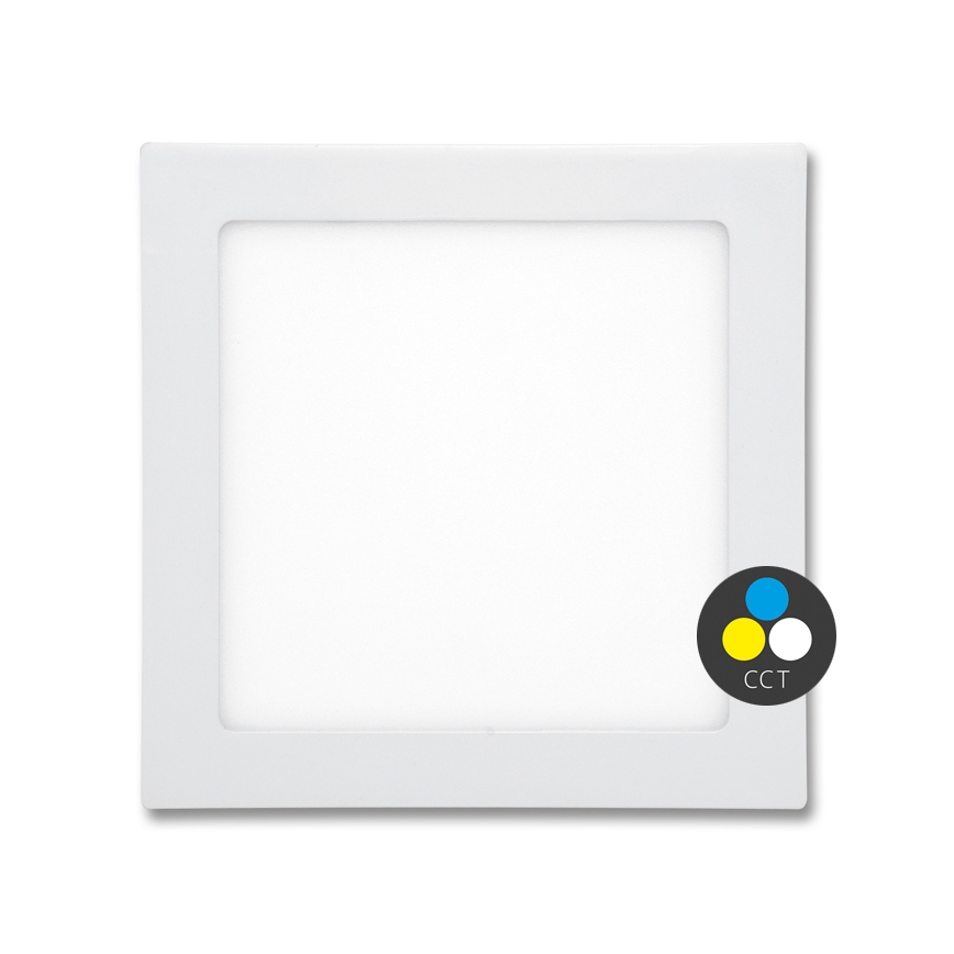 Spot encastrable de salle de bain RAFA LED/25W/230V 3000/4000/6000K 30x30 cm IP44 blanc